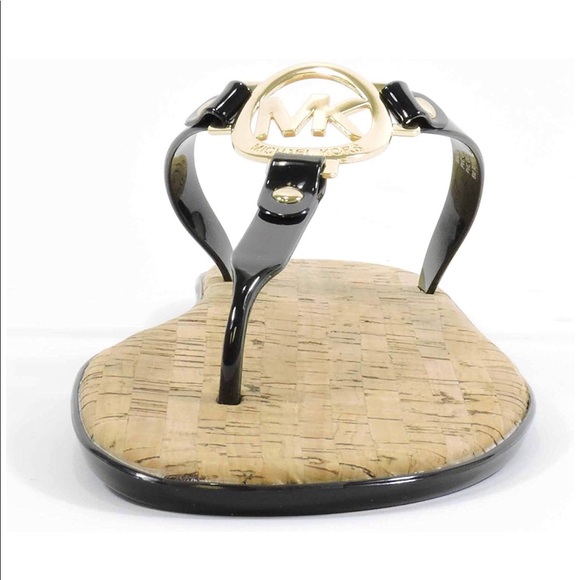 🌟New Authentic Mk black sandals🌟 - Picture 3 of 6